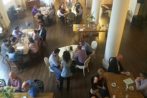 Picture from the coffee morning at OhMeOhMy