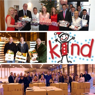 Picture montage of KIND’s Christmas Appeal 2013
