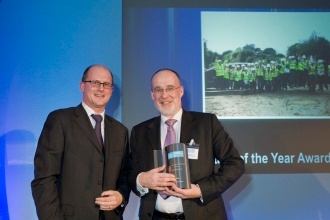 Medium Consultant of the Year award presented by Stephen Bamforth